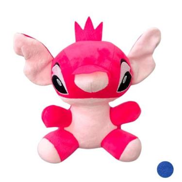Imagem de Pelúcia Stitch 01 Peça 18 CM Rosa e Azul Desenho Animado Filme Lilo St
