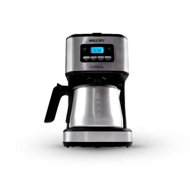 Imagem de Cafeteira Elétrica Mallory 1,5 Litros Easy Coffee Preto e Inox - 127V