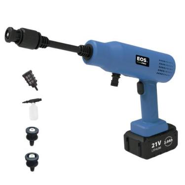 Imagem de Bomba de Limpeza Pressurizadora Pistola EOS com Bateria 21V ELP03