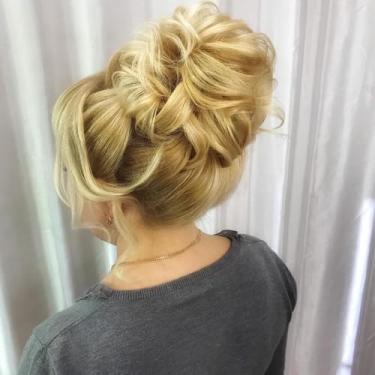 Imagem de Cetiq Aplique De Cabelo Estilo Coque Bagunçado 100% Humano Em Camadas, Ondulado E Cacheado, Para Mulheres, Penteado Grosso Desgrenhado, Uso Diário, Rabo Cavalo Real, Extensão (Loiro Dourado, Loiro D