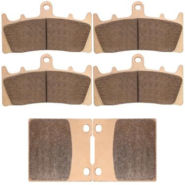Imagem de LOCOPOW Pastilhas de freio sinterizadas para Suzuki Hayabusa GSX1300 1300R 1999-2007/ Bandit 1200 GSF1200S 2001-2005/GSXR1100W 1993-1998/GSXR750W 1994-1996/TL10000W R 1998 -2003, dianteiro e traseiro