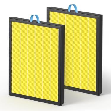 Imagem de Filtro de substituição Vital 100S para purificador de ar LEVOIT, amarelo, pacote com 2