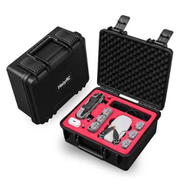 Imagem de HeiyRC Mini 2 Case Hard Carrying Case for DJI Mini 2 Drone Fly More Combo Hardshell Box with Pre-Cut EVA Foam