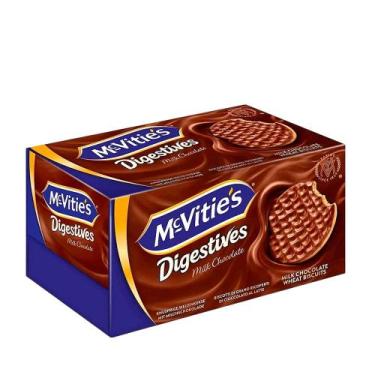 Imagem de Biscoito Digestive Leite e Chocolate McVitie's  200g