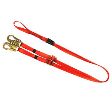 Imagem de Cordão Perneira Fusion Climb 1,83 m Y com Fechamento Duplo, Gancho de Encaixe Ajustável Vermelho