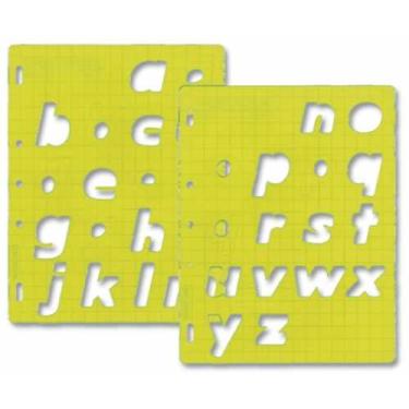 Imagem de Fiskars ShapeTemplate alfabeto minúsculo, nº 1