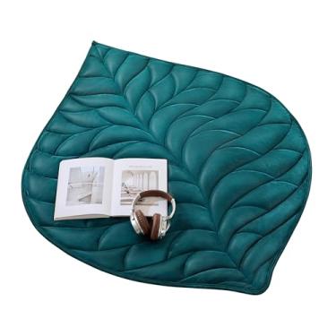 Imagem de ZILLYBEE Cobertor de colo ponderado 2,3 kg 104 cm × 53 cm, almofada de colo pequena e macia de luxo para adultos, cobertor portátil de viagem com peso para relaxamento, uso em todas as estações e