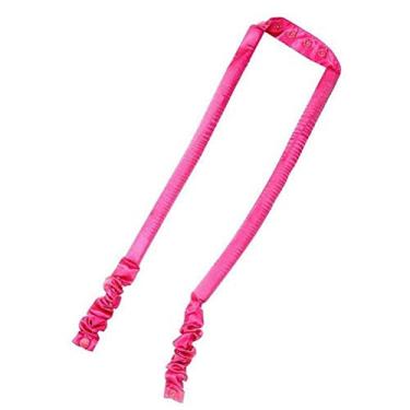Imagem de ZJchao Não Hot Curling Stick Flexible Curls Sleep Curlers Heatless Ribbon Hair Curler para Hair Styling Leopard Print (Rose Red)