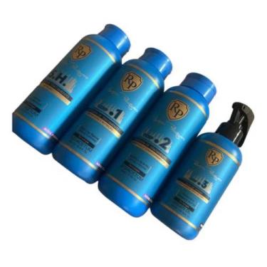 Imagem de Kit reconstrução Ccrp Robson Peluquero tratamento RP 4 passos 500ml