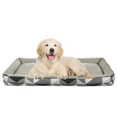 Imagem de Cama Pet Extra Grande Tamanho XG Cama Para Cachorro Gigante Lavável + Osso Mordedor Anti-stress