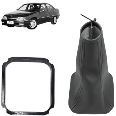 Imagem de Moldura Aro Com Coifa Courvin Console Câmbio Manual Compatível Com Ômega Suprema 1992 Á 1998