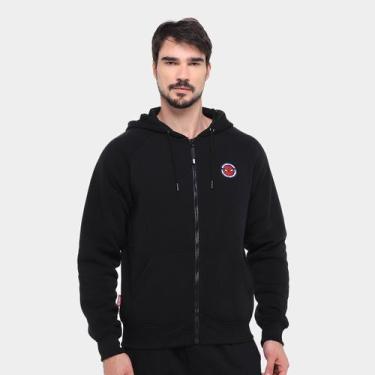 Imagem de Moletom Mooncity Bordado Homem Aranha Masculino, Preto, GG