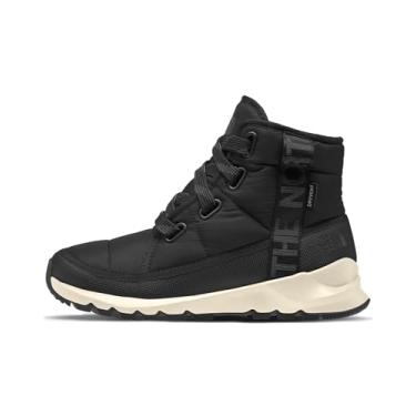 Imagem de THE NORTH FACE Bota feminina ThermoBall com cadarço Luxe WP, Tnf preto/cinza asfalto, 38