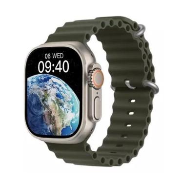 Imagem de Smartwatch Ultra Series 9 Resistente Agua para IOS e Android - Xwear Original U9 3/10-Unissex