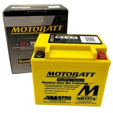 Imagem de Bateria Motobatt Mbtz7s Crf 230 450 Cbr 1000rr Zx10r Klx 450