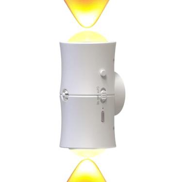 Imagem de Luz Noturna com Sensor de Movimento | Lâmpada Magnética com Gradiente de Cor Mutável | Lâmpada Inteligente Recarregável Económica Gradiente Colorido para Corredores Escadas Pátio Apartamento