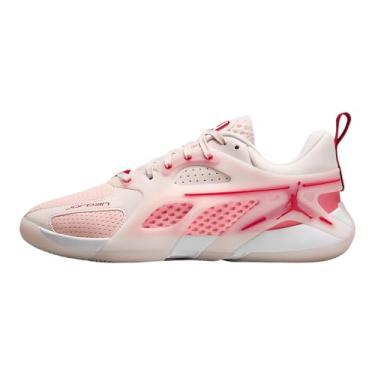 Imagem de Tênis de basquete feminino Jordan Heir Series Treat Yourself (FZ2471-600, rosa claro/coral lavado/rosa oráculo/vermelho universitário), Rosa claro e macio/coral lavado/rosa oráculo/vermelho