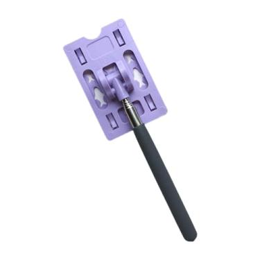 Imagem de predolo Suporte de cartão de haste telescópica, alcance de estacionamento de garagem, poste de estacionamento, haste de passagem de pedágio, Roxo