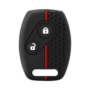 Imagem de Capa de silicone para chave de carro para Honda Civic 2006-2011 2017 A