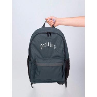 Imagem de Mochila Feminina Nylon Positive Estampada Personalizada Resistente Gra
