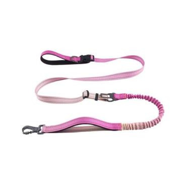Imagem de Coleira para cães sem usar as mãos KUBEMUEG Heavy Duty Bungee com refl