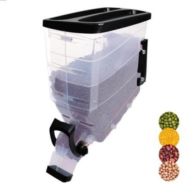 Imagem de Dispenser Porta Ração Cereais Grãos Alimentos a Granel Armazenador Her