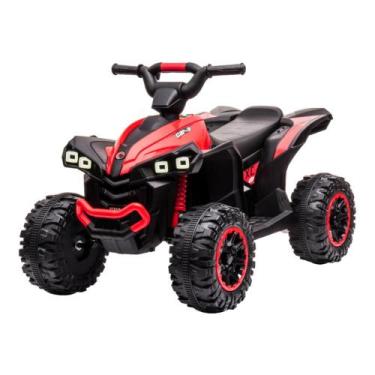 Imagem de Quadriciclo Elétrico Infantil Vermelho Mini Menino Menina 6V - Mimo St