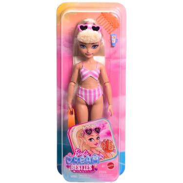 Imagem de Barbie Dream Besties Malibu Básica Traje Banho JGH83 Mattel