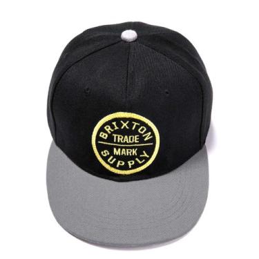 Imagem de Boné Masculino Snapback Bordado Ajustável de Aba Reta Oath - Malissima