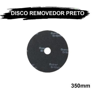 Imagem de Disco para uso encerdadeira removedor preto sb 350 british, 350 PRETO