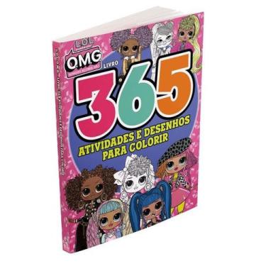 Imagem de Livro para Colorir LOL Surprise OMG