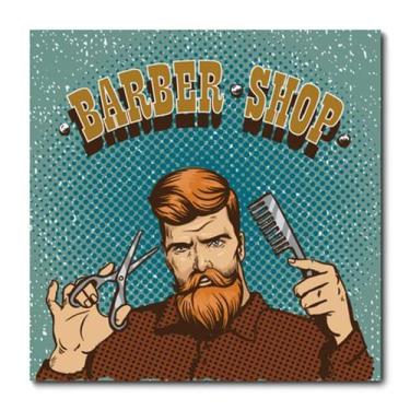Imagem de Placa Decorativa - Barber Shop - Barbearia - 0665plmk - Allodi