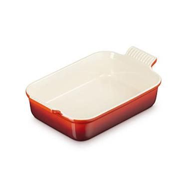 Imagem de LE CREUSET Travessa Retangular 26cm - Heritage, Vermelho, Cerâmica
