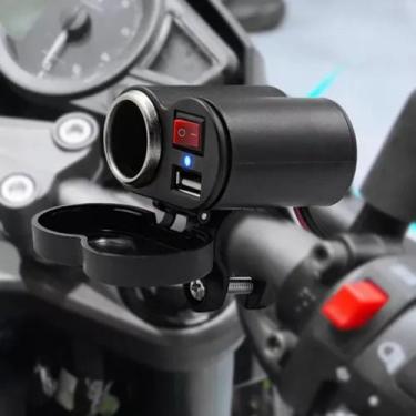 Imagem de Carregador USB Moto Entrega Rápida Em Estoque - Atena