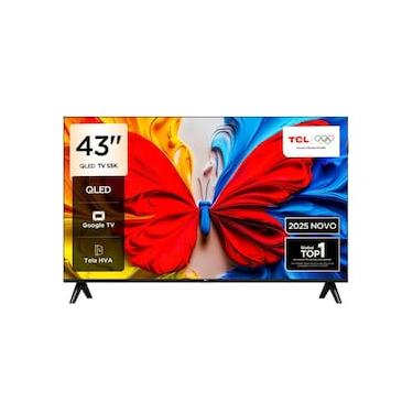 Imagem de Smart TV 43” TCL 43S5K QLED Full HD Google TV Wi-Fi