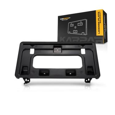 Imagem de Suporte para placa de licença Honda Civic 2013 2014 2015 | Frente | Plástico | Modelo Sedan/Híbrido | Substituição para HO1068114 | 615343733678, 71145TR3A50