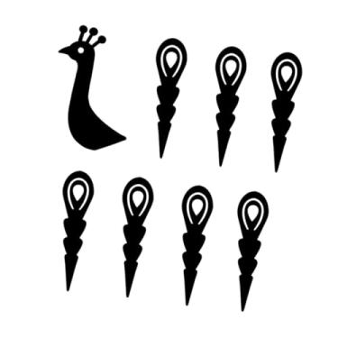 Imagem de IEUDNS Kit para fazer abóbora peru, decoração de abóbora, enfeite de cozinha, quintal engraçado, mesa, jardim, decoração, cutuque em