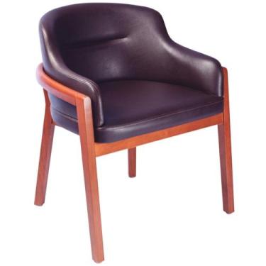 Imagem de Poltrona Baixa Tramontina Porto com Base em Madeira Tauarí com Acabame