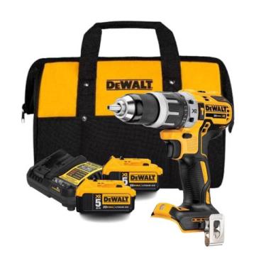Imagem de Furadeira/parafusa Imp 1/2'' 20v Dcd796 + 2 Bat 5ah +carregador Dewalt