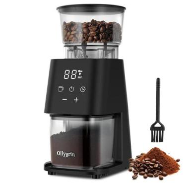 Imagem de Moedor de café Ollygrin Conical Burr 30 Configurações de moagem