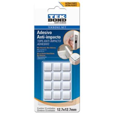 Imagem de Adesivo Bumper Anti Impacto 12,7mm C/ 12 Peças - Tekbond