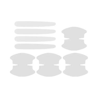 Imagem de Adesivos Protetores De TPU Transparente Para Maçanetas De Portas De Ca