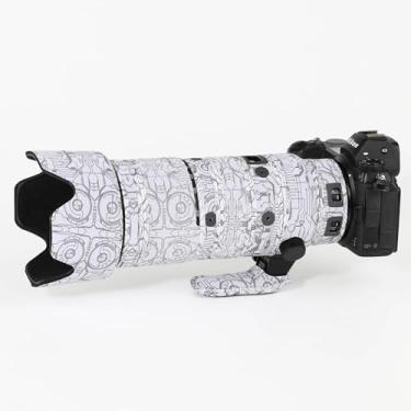 Imagem de CHASING BIRDS Capa protetora de lente impermeável camuflada para Nikon Z 70-200 mm f/2.8 VR S à prova de chuva (camuflagem de folha murcha, com 1,4X e 2,0X TC)