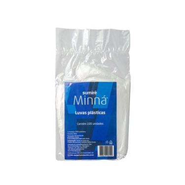 Imagem de Luva Minná Plástica 100un