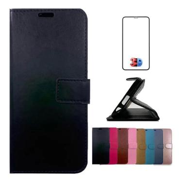 Imagem de 2X Película 3D + Capa Carteira Para M34 M14 M51 M52 M53 M54