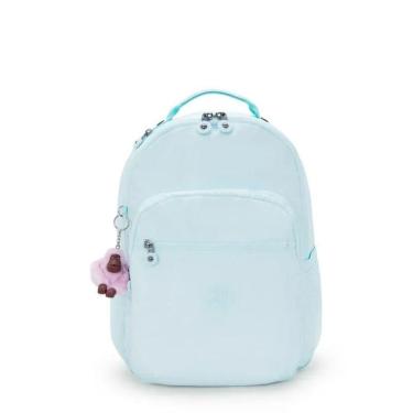 Imagem de Mochila De Costas Kipling Seoul Blue Sky Met