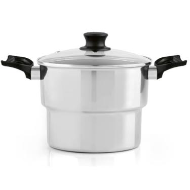 Imagem de Panelux Cuscuzeiro reto 18 tampa de alumínio