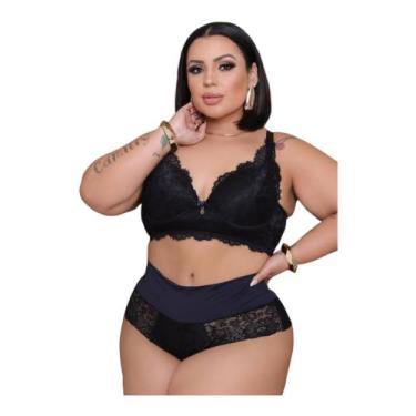 Imagem de Conjunto Lingerie Plus Size e Super Plus Sensual - Ousadia Lingerie e 