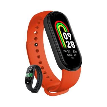 Imagem de Smartwatch Unissex Monitor De Sono E Frequência Cardíaca Chamada Bluet