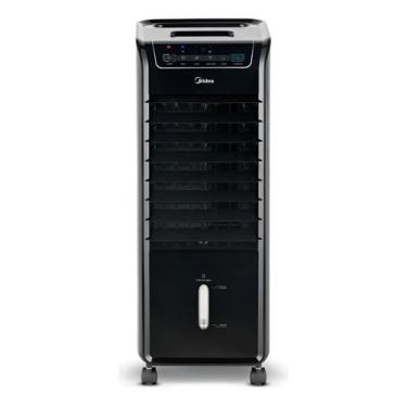 Imagem de Climatizador Midea Portátil Preto 3 Vel. E Purificador, Preto, Cinza, 